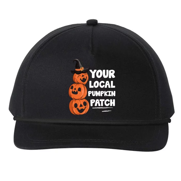 Your Local Pumpkin Patch Halloween Snapback Five-Panel Rope Hat