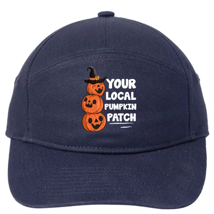 Your Local Pumpkin Patch Halloween 7-Panel Snapback Hat