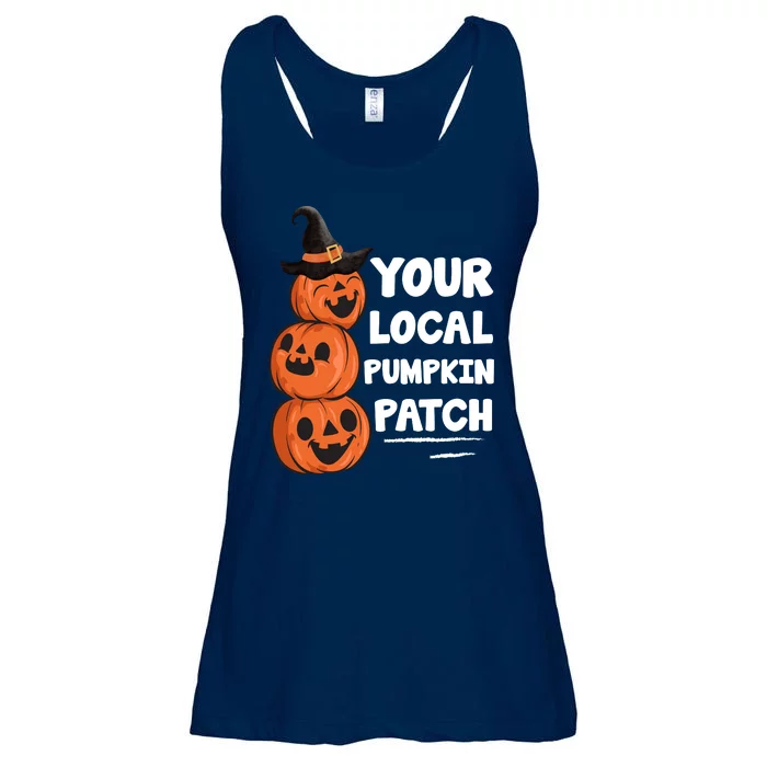 Your Local Pumpkin Patch Halloween Ladies Essential Flowy Tank