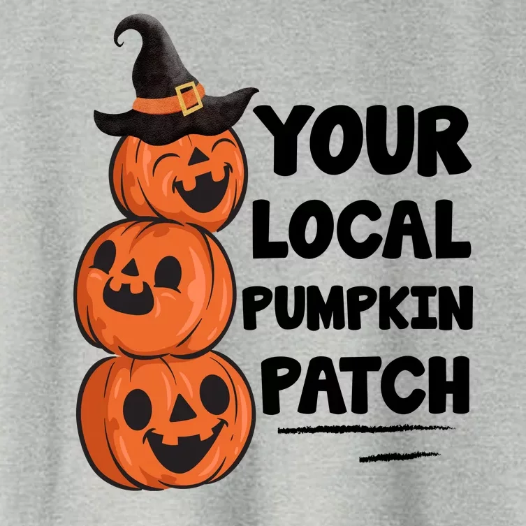 Your Local Pumpkin Patch Halloween Women's Crop Top Tee