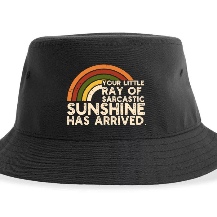 Your Little Ray Of Sarcastic Sunshine Has Arrived Sustainable Bucket Hat