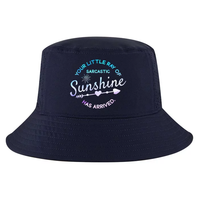 Your Little Ray Of Sarcastic Sunshine Has Arrived Sarcastic Cool Comfort Performance Bucket Hat