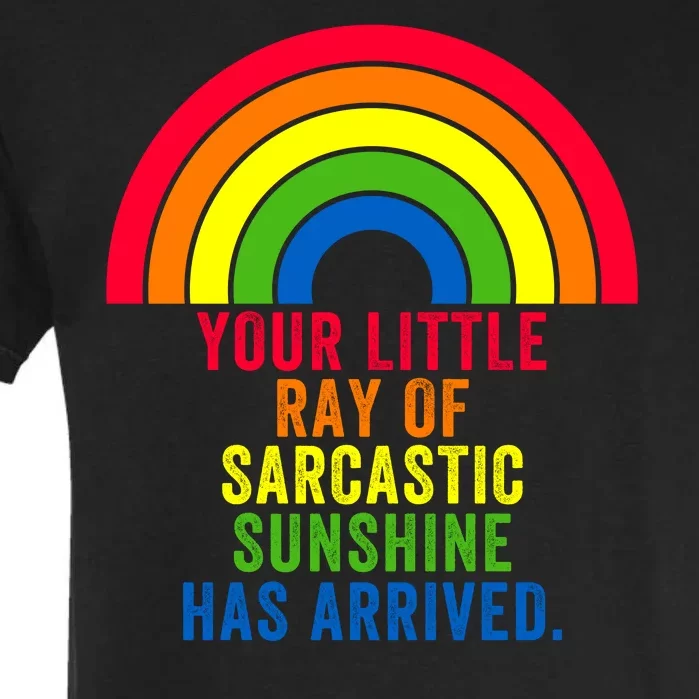 Your Little Ray Of Sarcastic Sunshine Has Arrived Garment-Dyed Heavyweight T-Shirt