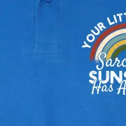 Your Little Ray Of Sarcastic Sunshine Has Arrived Gift Softstyle Adult Sport Polo