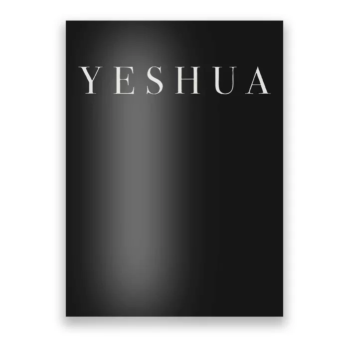 Yeshua Lord Saviour Poster