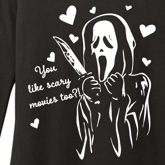 You Like Scary Movies Too Womens CVC Long Sleeve Shirt