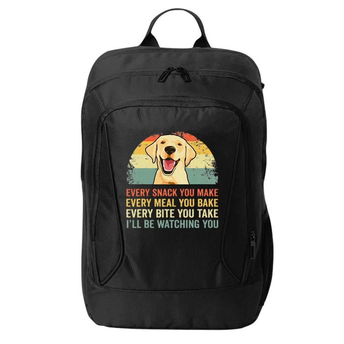 Yellow Labrador T Lab Dad Yellow Labrador Retriever City Backpack