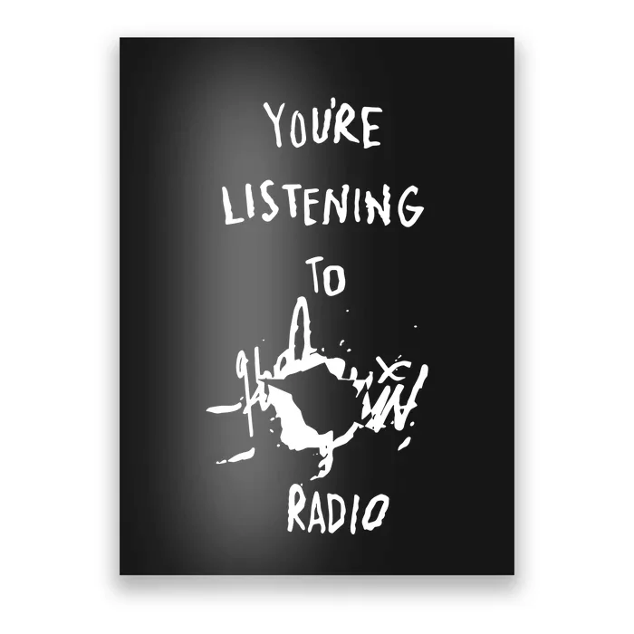 YouRe Listening To Harlequin Radio Poster