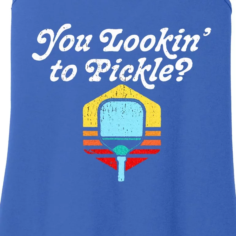 You Lookin To Pickle Pickleball Ladies Essential Tank