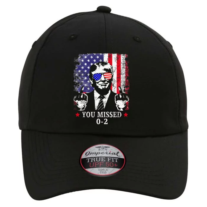 You Missed 02 Trump 2024 Political Satire American Flag The Original Performance Cap