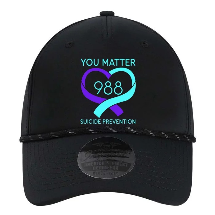 You Matter 988 Suicide Prevention Awaremess Heart Performance The Dyno Cap