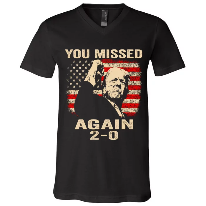 You Missed Again V-Neck T-Shirt