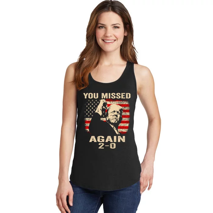 You Missed Again Ladies Essential Tank