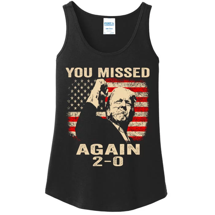 You Missed Again Ladies Essential Tank