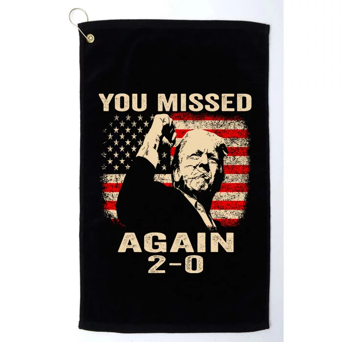 You Missed Again Platinum Collection Golf Towel