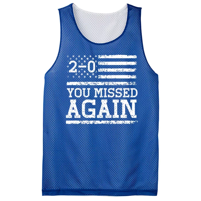 You Missed Again Shirts American Flag You Missed 2 0 Mesh Reversible Basketball Jersey Tank