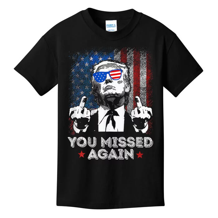 You Missed Again You Missed Kids T-Shirt