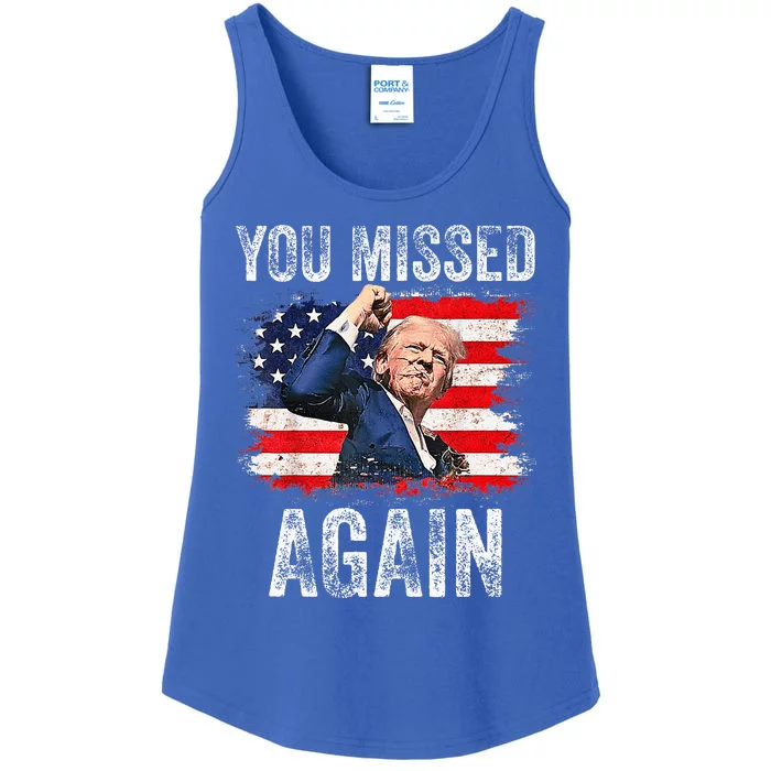 You Missed Again Ladies Essential Tank