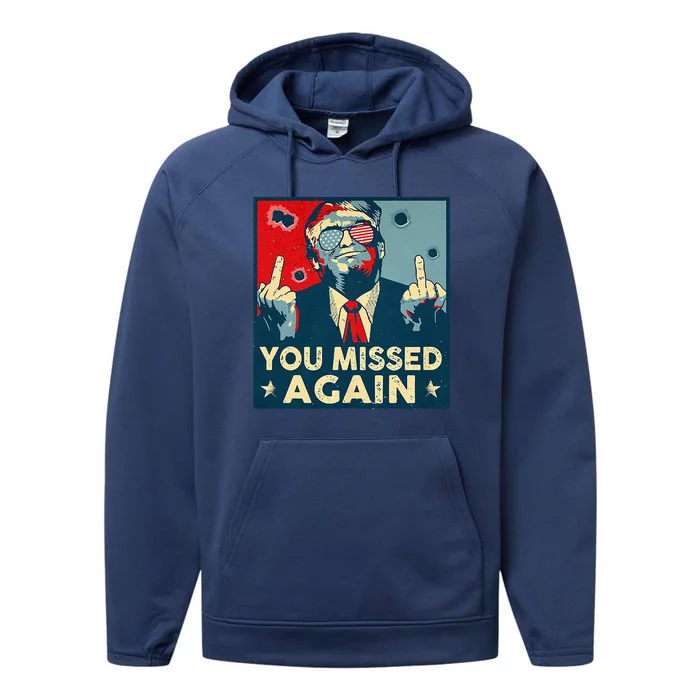 You Missed Again You Missed 2.0 Performance Fleece Hoodie