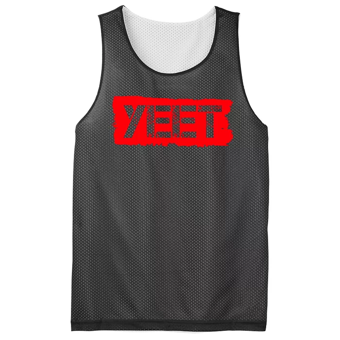 Yeet Meme Army Stamp Style Mesh Reversible Basketball Jersey Tank