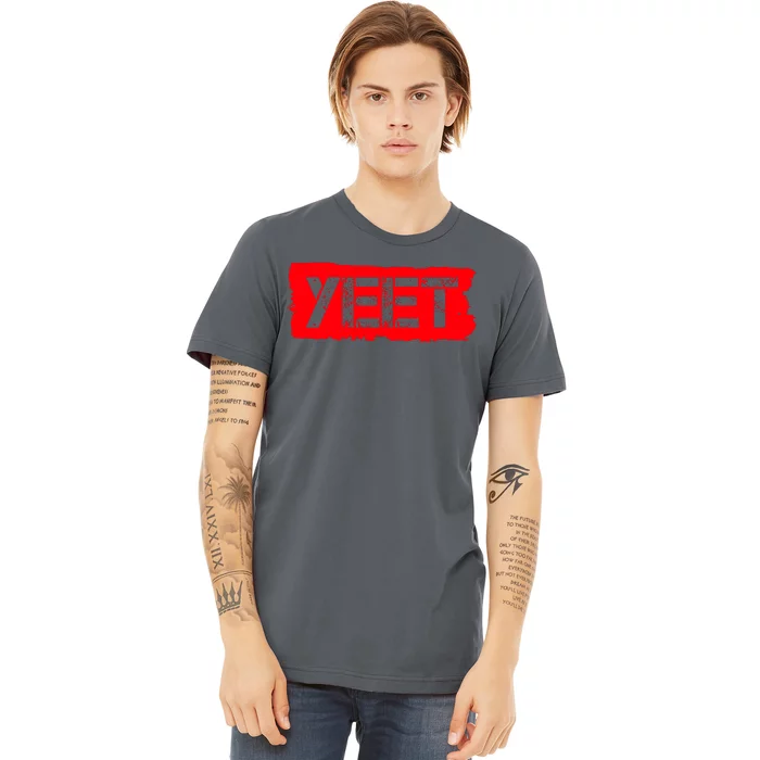 Yeet Meme Army Stamp Style Premium T-Shirt