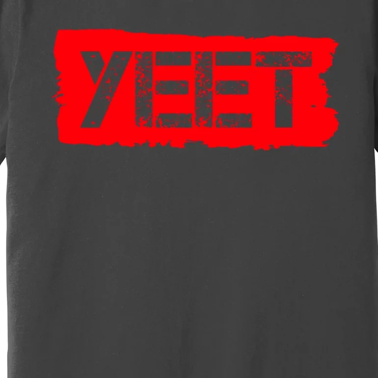 Yeet Meme Army Stamp Style Premium T-Shirt