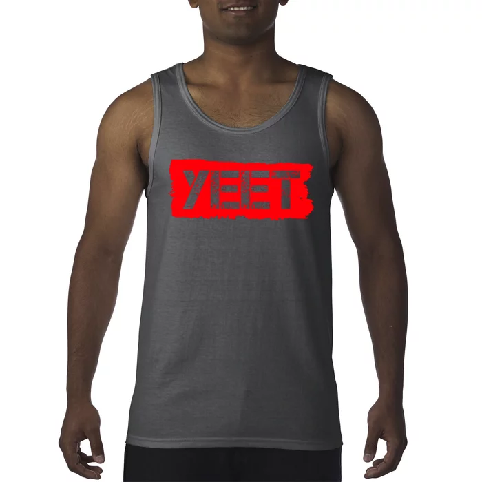 Yeet Meme Army Stamp Style Tank Top