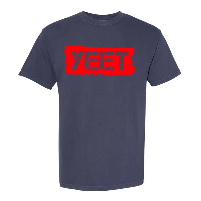 Yeet Meme Army Stamp Style Garment-Dyed Heavyweight T-Shirt