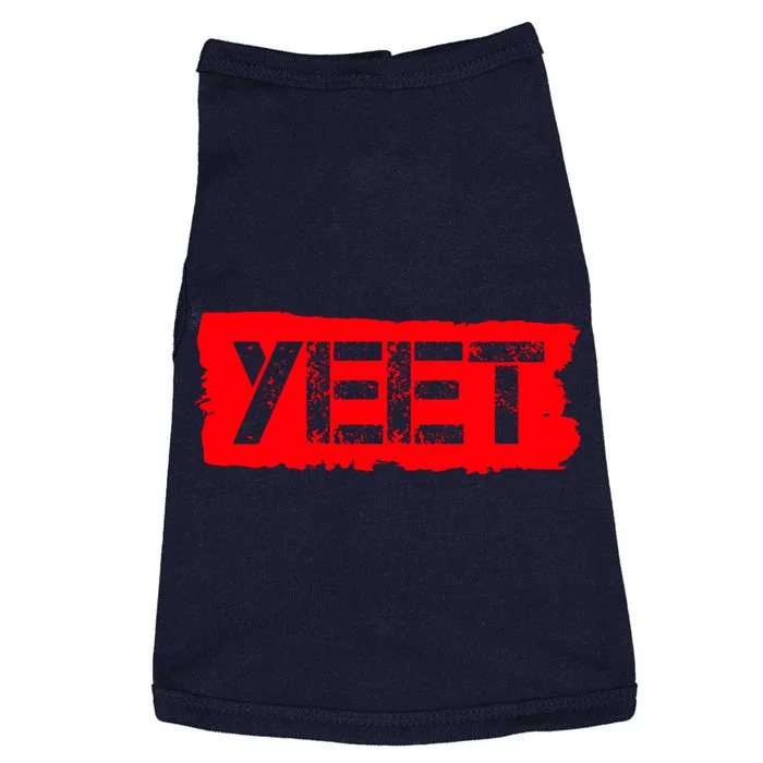 Yeet Meme Army Stamp Style Doggie Tank