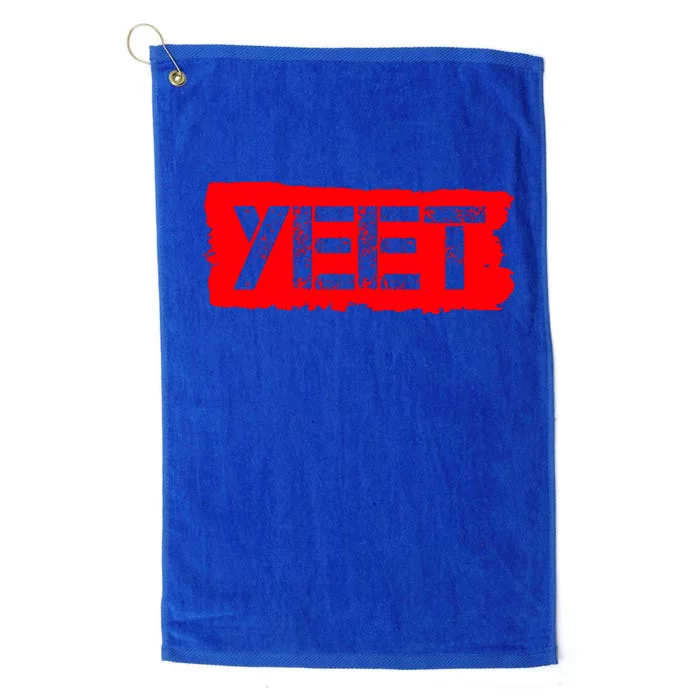 Yeet Meme Army Stamp Style Platinum Collection Golf Towel