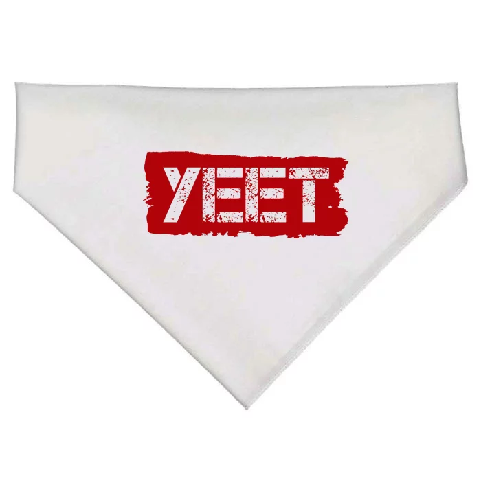 Yeet Meme Army Stamp Style USA-Made Doggie Bandana