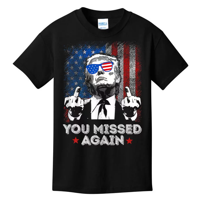 You Missed Again You Missed Kids T-Shirt