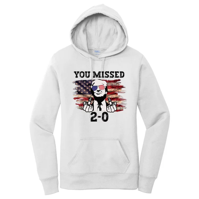 You Missed Again You Missed Women's Pullover Hoodie