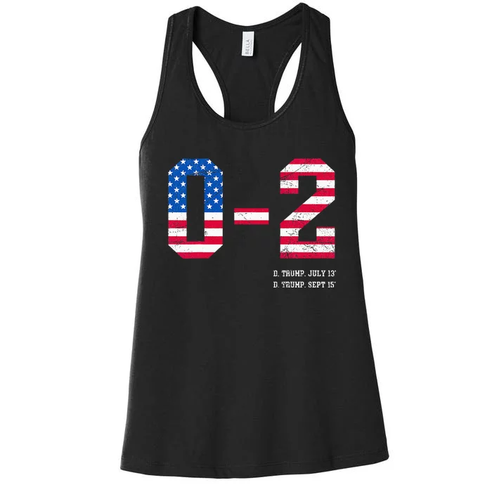 You Missed Again Trump 2024 02 Election 2024 Women's Racerback Tank