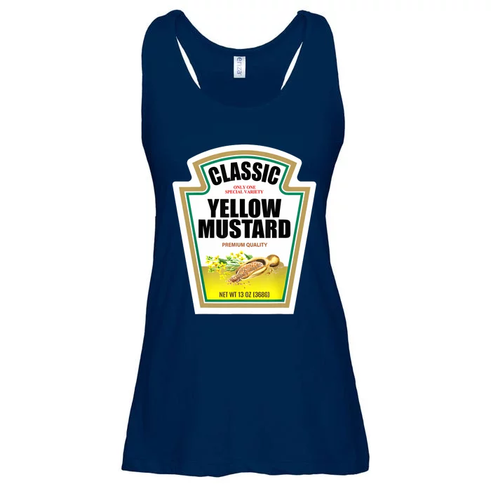 Yellow Mustard Condiment Group Halloween Costume Ladies Essential Flowy Tank