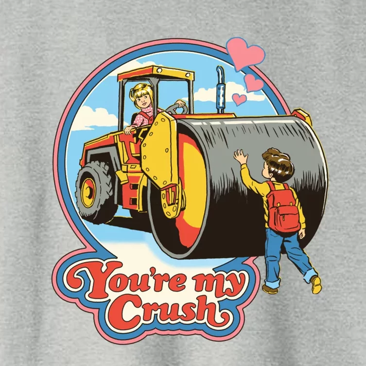 You&X27;Re My Crush Women's Crop Top Tee