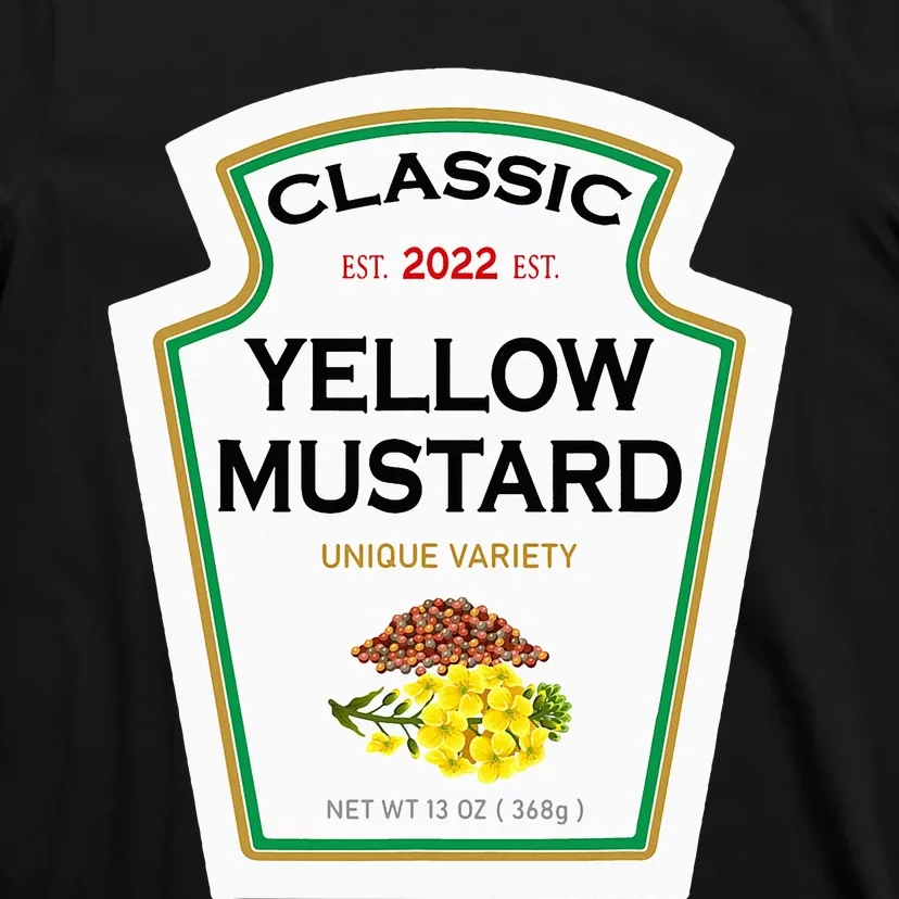 Yellow Mustard Diy Halloween Costume Matching Group Mustard T-Shirt