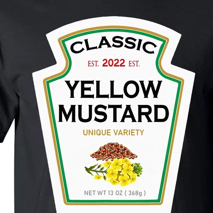 Yellow Mustard Diy Halloween Costume Matching Group Mustard Tall T-Shirt