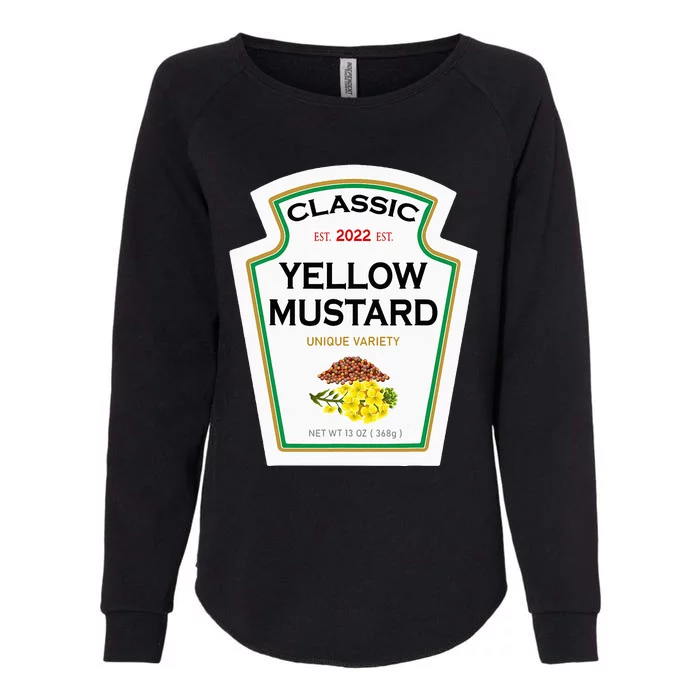 Yellow Mustard Diy Halloween Costume Matching Group Mustard Womens California Wash Sweatshirt