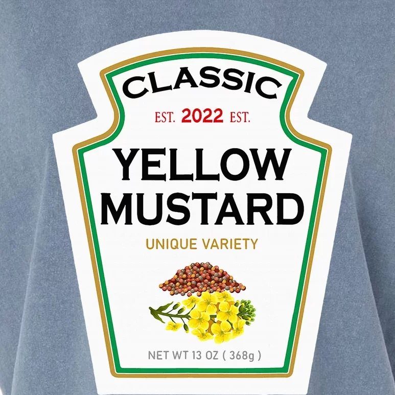 Yellow Mustard Diy Halloween Costume Matching Group Mustard Garment-Dyed Women's Muscle Tee