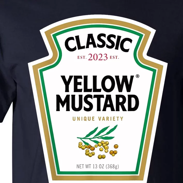 Yellow Mustard DIY Halloween Costume Matching Group Mustard Tall T-Shirt