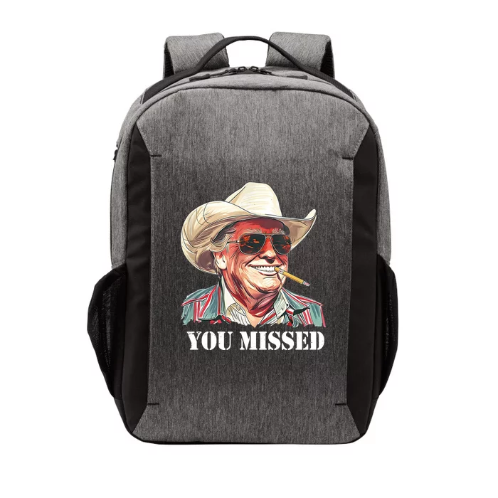 You Missed Donald Trump 2024 Vector Backpack