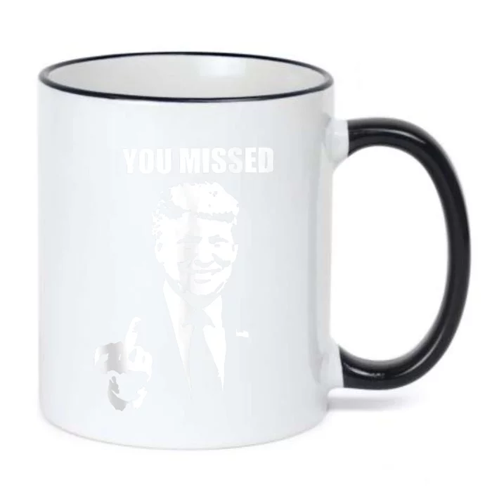 You Missed Donald Trump 2024 Usa Election Voting Black Color Changing Mug