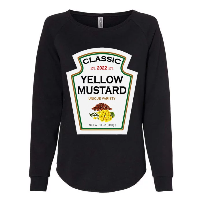 Yellow Mustard Diy Halloween Costume Matching Group Mustard Womens California Wash Sweatshirt