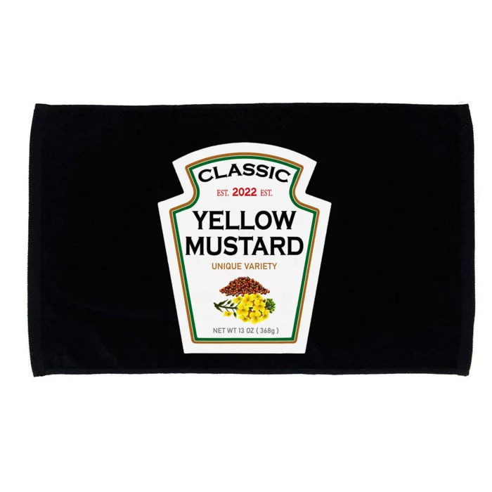 Yellow Mustard Diy Halloween Costume Matching Group Mustard Microfiber Hand Towel