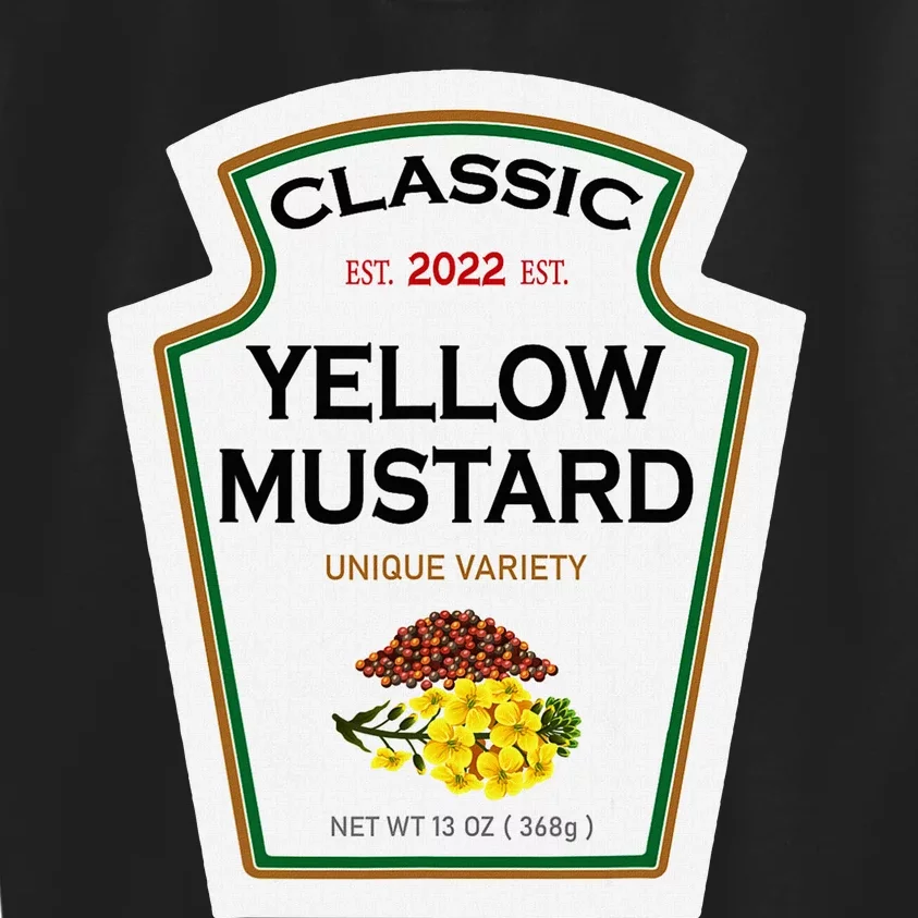 Yellow Mustard Diy Halloween Costume Matching Group Mustard Kids Sweatshirt