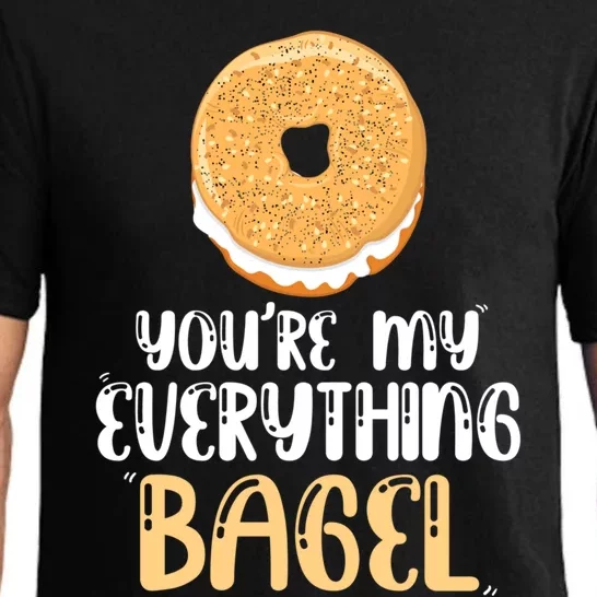 Youre My Everything Bagel Cute Baking Lovers Cute Gift Pajama Set