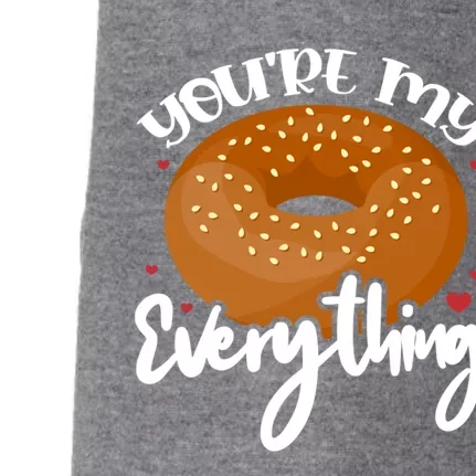 Youre My Everything Bagel Cute Donut Food Lover Baking Gift Doggie 3-End Fleece Hoodie