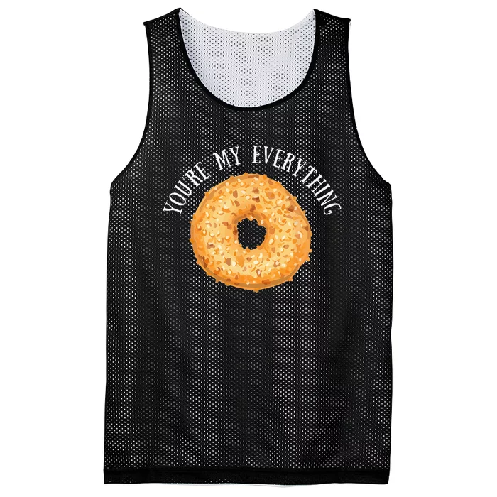 Youre My Everything Bagel Cute Baking Lovers Gift Mesh Reversible Basketball Jersey Tank