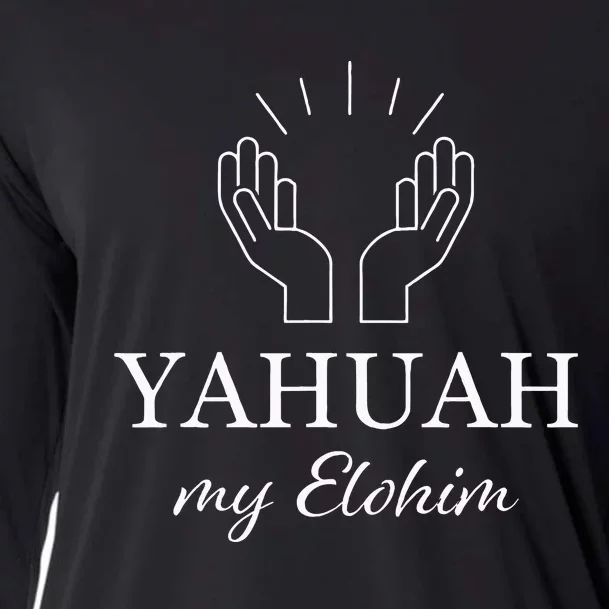 Yahuah My Elohim Cooling Performance Long Sleeve Crew